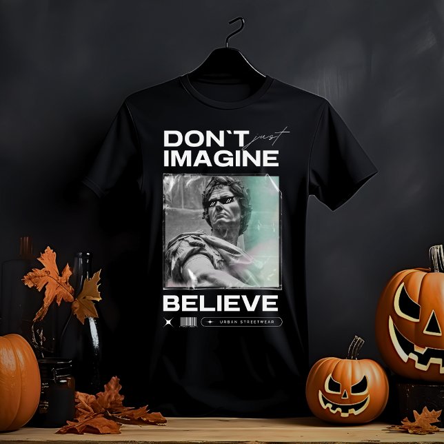 Streetwear Statue Mythology UnLocked" T Shirt (Skapare uppladdad)