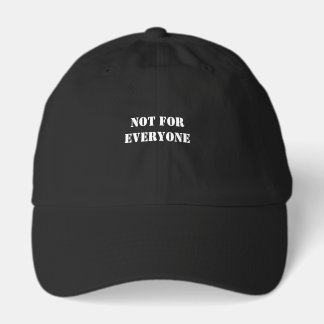 Streetwear-typografi keps