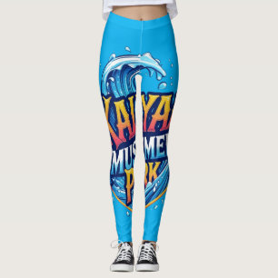 Streetwear Wizard Logotyp - Graffiti-Inspired Desi Leggings