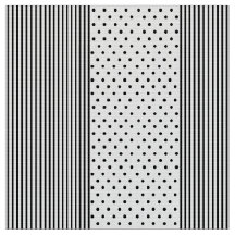 Streifen Punkte schwarz