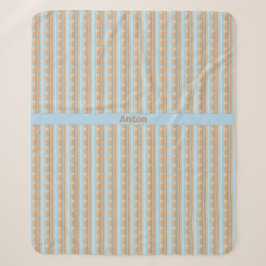 Streifenmuster blau braun grau