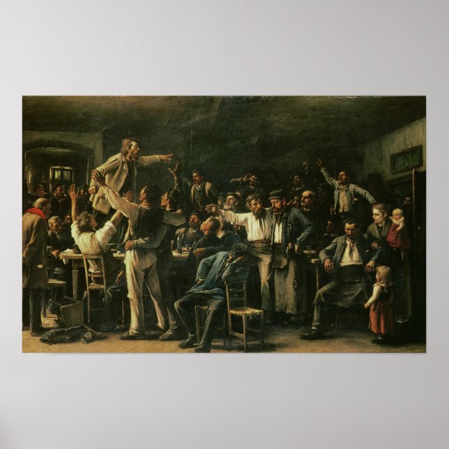 Strejka 1895 poster (Framsidan)