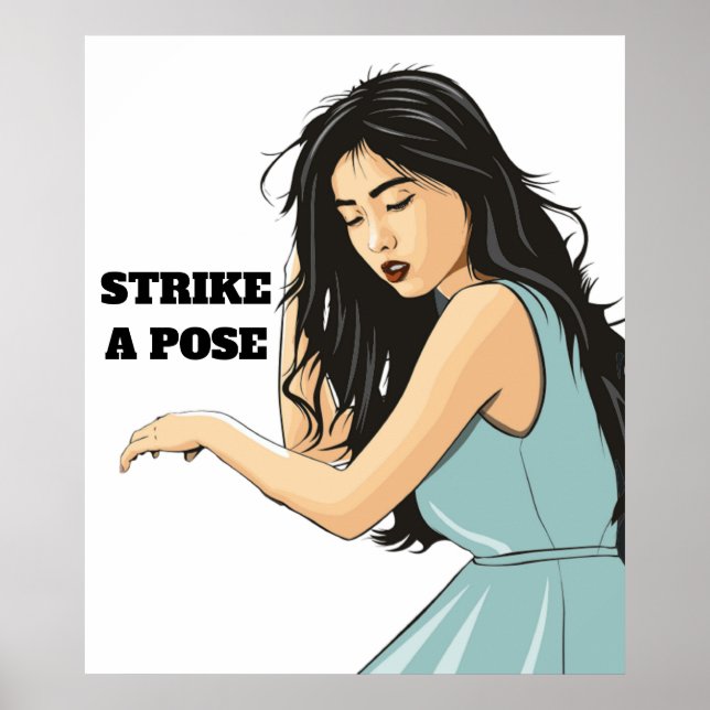 "STREJKA A POSE" ASIAN DAM POSTER (Framsidan)
