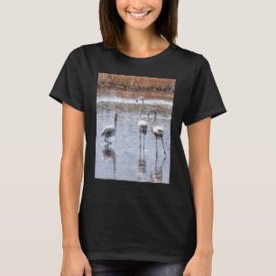 Strejka A Pose Flamingo Watercolor 1 T Shirt