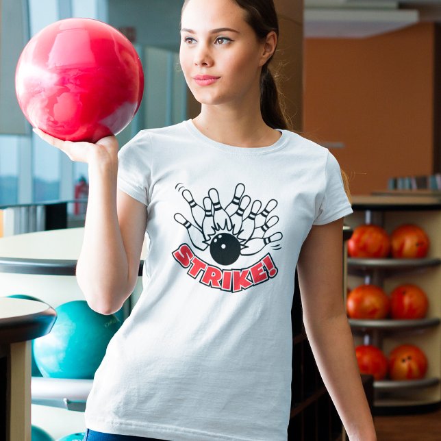 Strejka - Din nya luckande Bowling Shirt T (Skapare uppladdad)