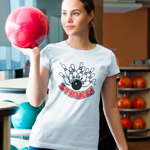 Strejka - Din nya luckande Bowling Shirt T Shirt