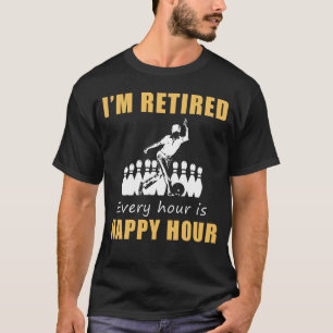 Strejka en Perfekt Note i Pension! Lycklig Hour Bo T Shirt