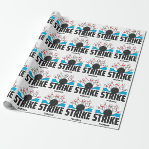 Strejka för anpassad namnbytning presentpapper