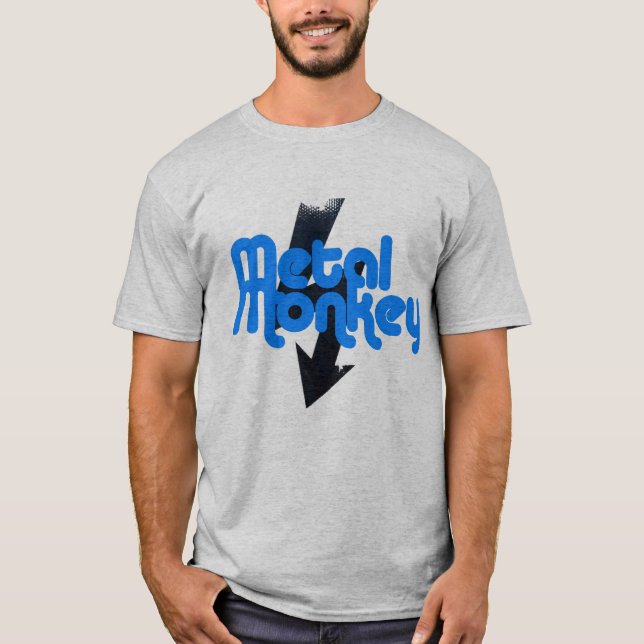 strejka för metallapablixt tee shirt (Framsida)