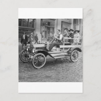 Strejka Hitchhikers, tidigt 1900-talet Vykort