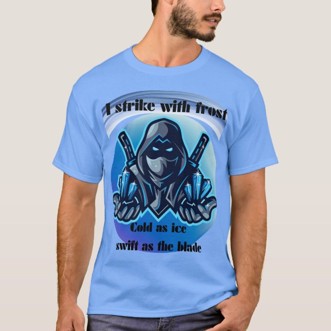 Strejka med Frost - Ninja Ice Warrior T-Shirt (Framsida)