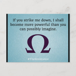 Strejka ner mig vykort