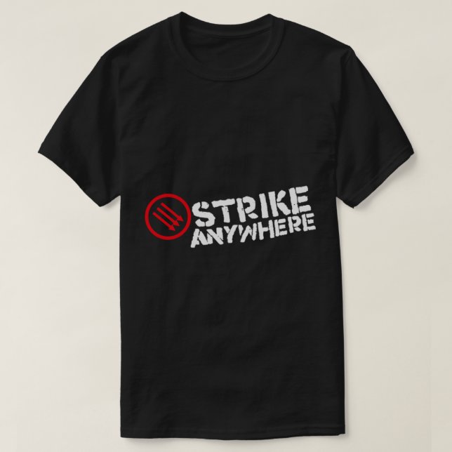 Strejka överallt, viktig T-Shirt (Design framsida)