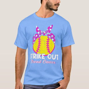 Strejka ut Breast Cancer Awareness Day Rosa Ribbon T Shirt