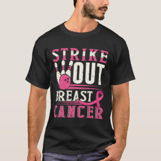 Strejka ut Bröstcancer Strejka för ökad medvetenhe T Shirt