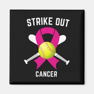 Strejka ut Bröstkorgsbekämpning för bröstcancer Magnet