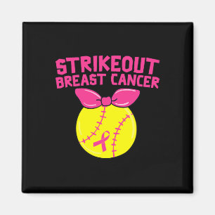 Strejka ut Bröstkorgsbekämpning för bröstcancer Magnet