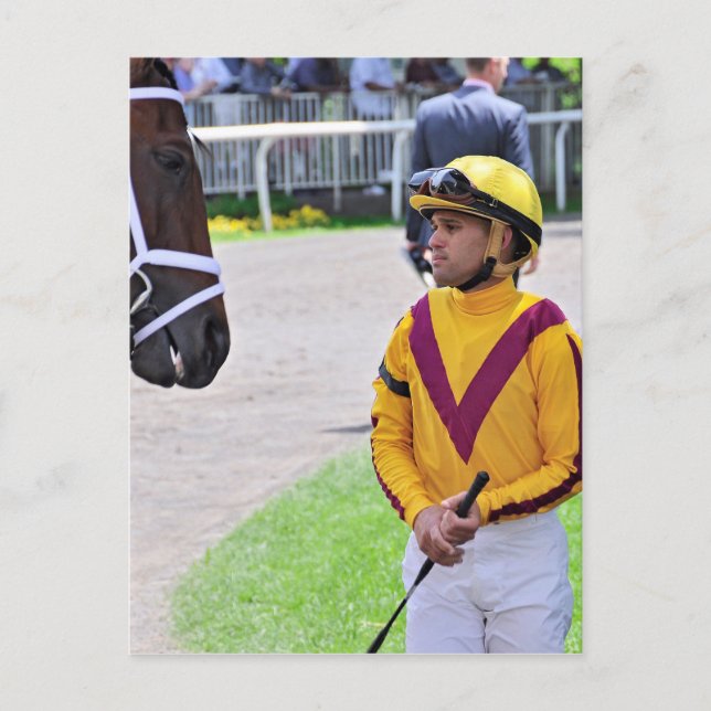 Strejkan Javier Castellano & Elena Vykort (Framsida)