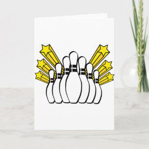 Strejkan Sports Boll Bowling Coach-teamet Kort