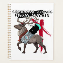 Strength Comes From Within Reindeer