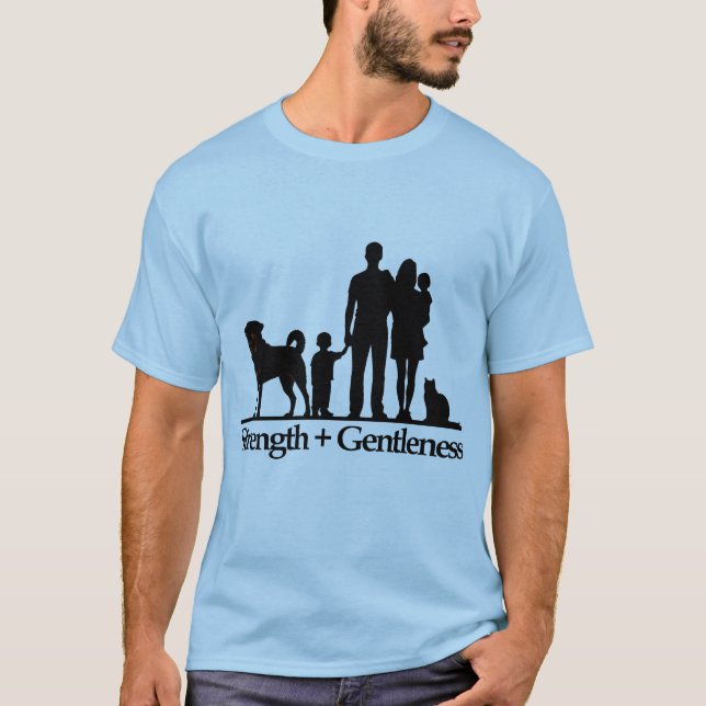 Strength + Gentleness T Shirt (Framsida)