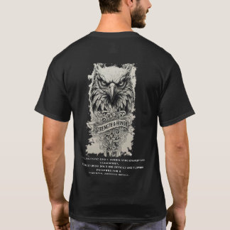 strength  & honor t shirt