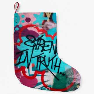 Strength In Truth graffiti Liten Julstrumpa