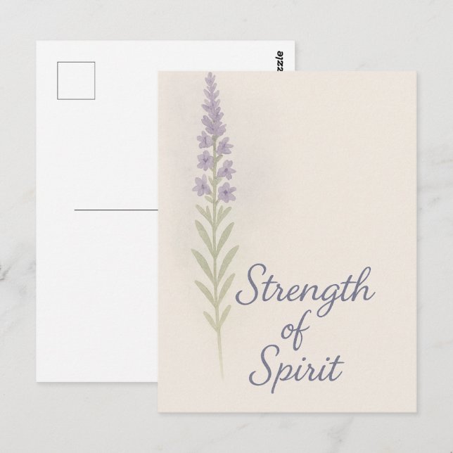 Strength of Spirit — Postcard Vykort (Fram/baksida)