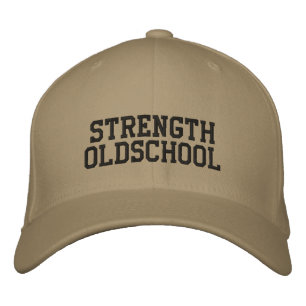 STRENGTH OLDSCHOOL CAP BRODERAD KEPS