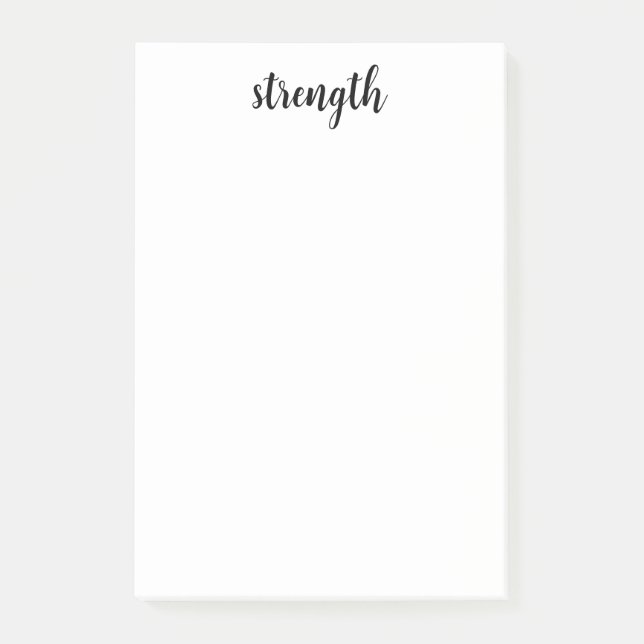 STRENGTHS Post-it Notes Block (Framsida)