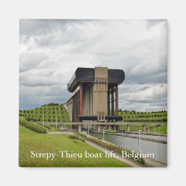 Strepy-Thieu båtlift, Belgien Magnet