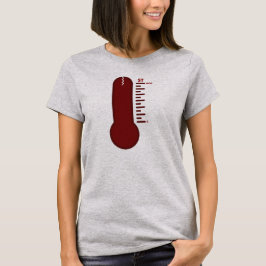 Stress Termometer Kvinnors T-Shirt