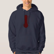 Stress Termometer Mäns Hoodie