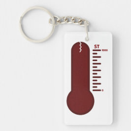 Stress Termometer Nyckelring