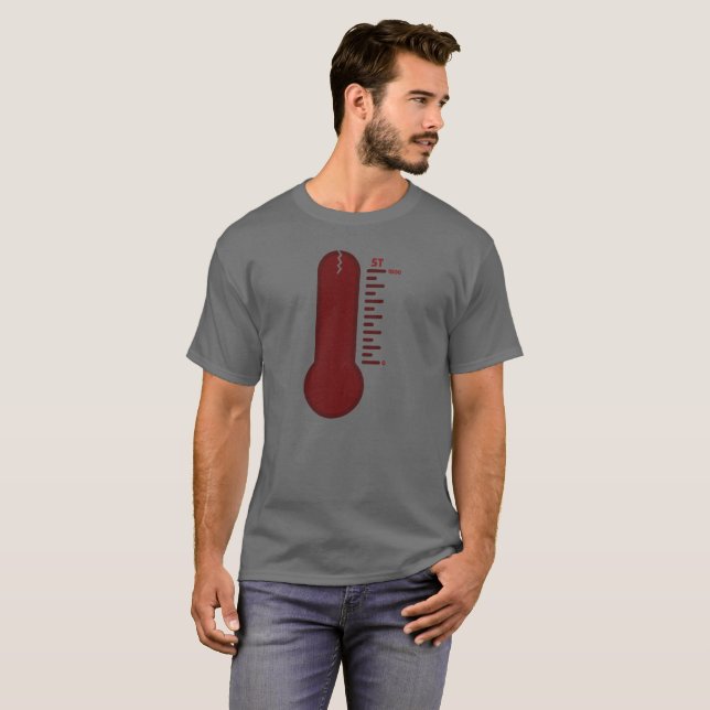 Stress Termometer T-Shirt (Hel framsida)