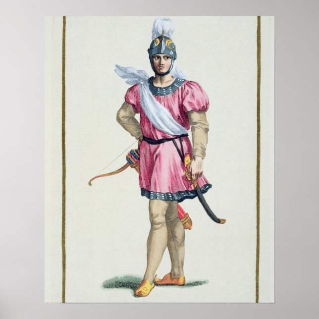 Stress till en nordlig soldat från Receuil des Est Poster (Framsidan)