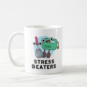 Stressa Beaters Funny Baking Whisk Pun Kaffemugg
