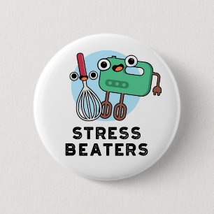 Stressa Beaters Funny Baking Whisk Pun Knapp