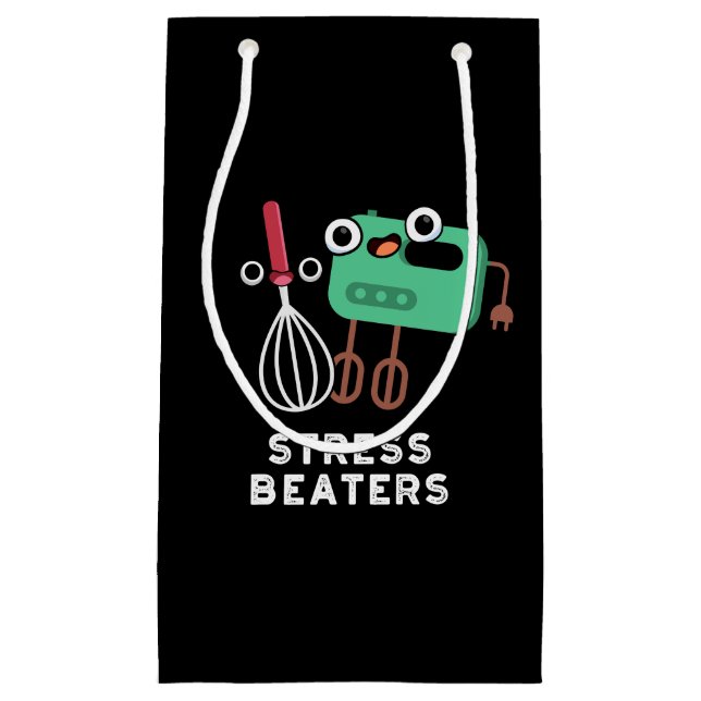 Stressa Beaters Funny Baking Whisk Pun Mörk BG (Framsidan)