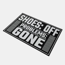 Stressa bort skon för ingångsområdet