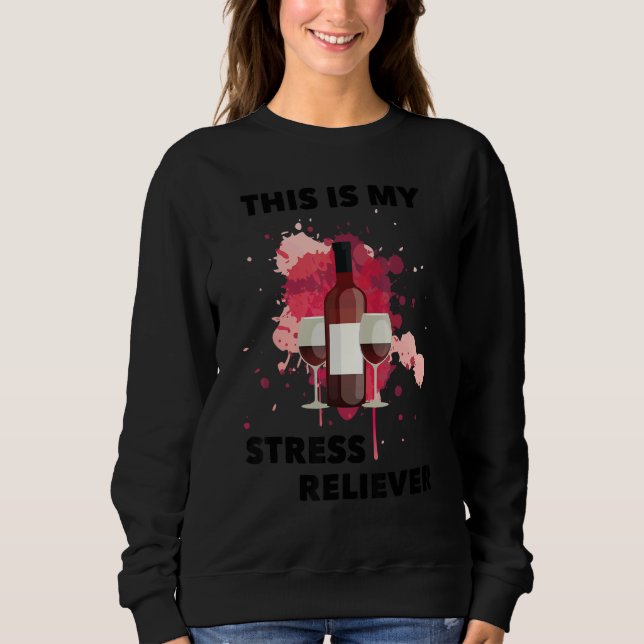 Stressa hantering Det här är min Stressat tillbuds T Shirt (Framsida)