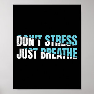 Stressa inte bara utandningspåsen Nervous Tension Poster