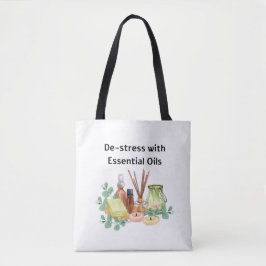 Stressa inte med Essential Oils Tote Bag Tygkasse