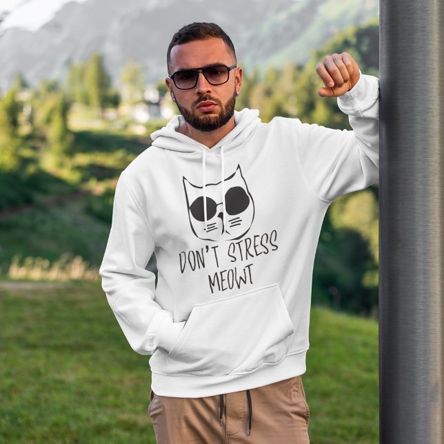 Stressa inte Meowt Hoodie (Skapare uppladdad)
