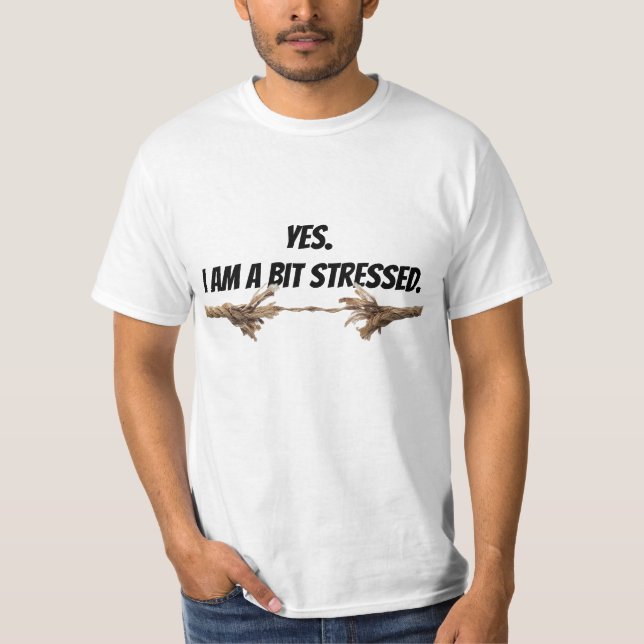 Stressa Rope och Quote T Shirt (Framsida)