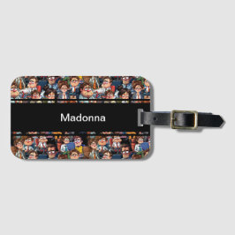 Stressa svart arbete bagagebricka