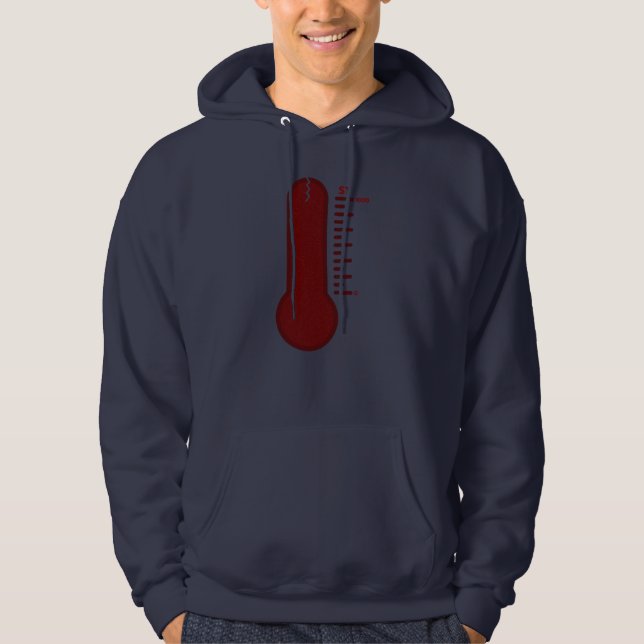 Stressa termometer Manar Hooded Sweatshirt (Framsida)