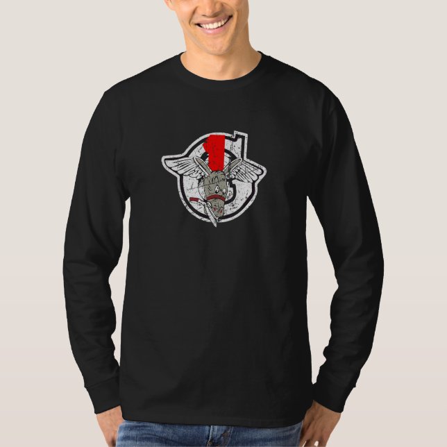 Stressad 1st Air Commando Group T Shirt (Framsida)