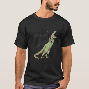 Stressad Fiskande Trex Citat Fiskare T Shirt