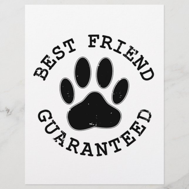 Stressad hundvalks bästa vän garanteras (Framsida)